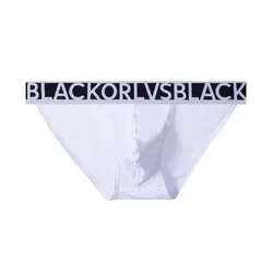 Simple solid color letters, low waist and high fork triangle pants, breathable fashion briefs OR6202