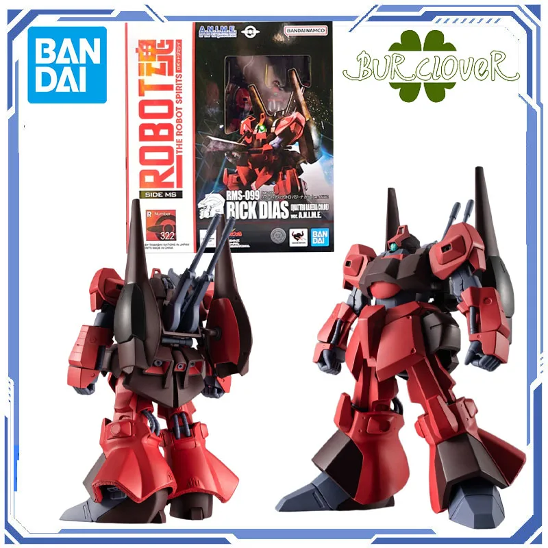 

IN STOCK BANDAI ORIGINAL ROBOT SPIRITS TAG MECHA SERIES LABYRINTH REPORTER BIG TONY RMS-099 RICK DIAS Figure Toys Collection