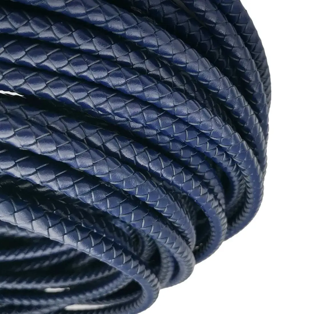

8mm Braided Leather Bolo Cord for Jewelry Making