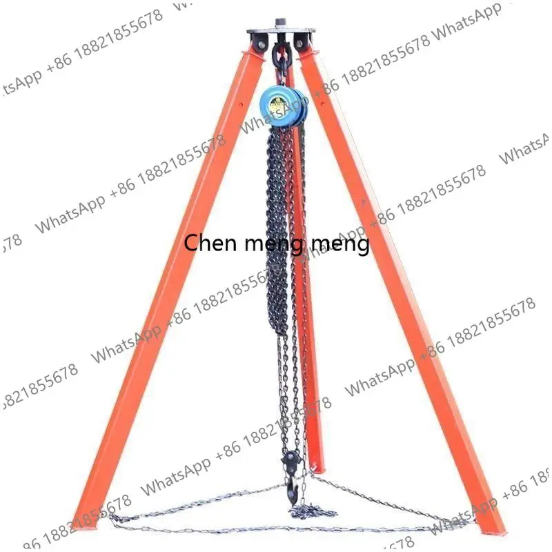 

Telescopic Lifting Tripod Triangle Bracket Hand Pull Hoist Manual Inverted Electric New Model Modification