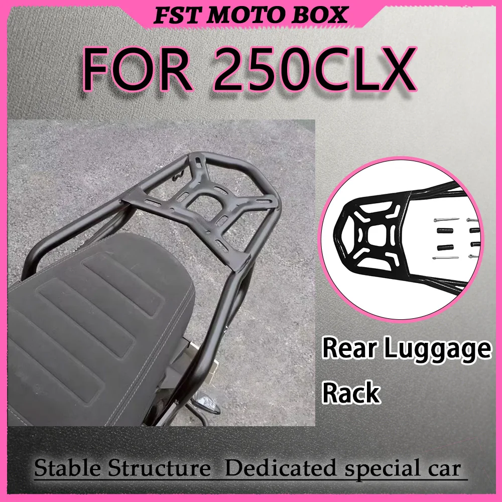FOR Durable Steel Rear Carrier Tail Box Mount with Grab Handle for CF 250CLX Original Equipment Design Vehicle Accessory