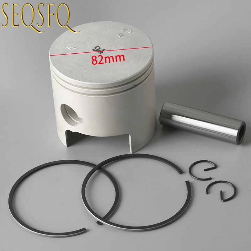 

688-11631 Piston Kit Std With Rings Replace For Yamaha Parsun 75/85HP 90HP 688-11631-02 696-11631-00 82MM boat motor parts