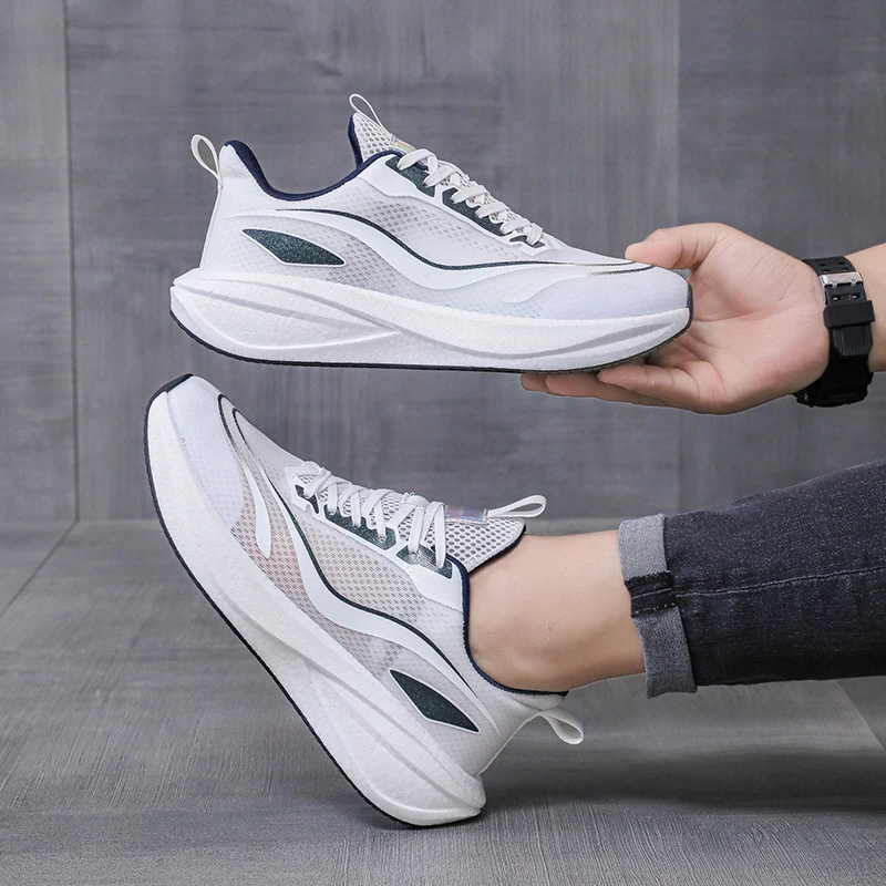 

Повседневная спортивная обувь для пар, легкие и дышащие кроссовки для бега на открытом воздухе, противоскользящие и прочные кроссовки