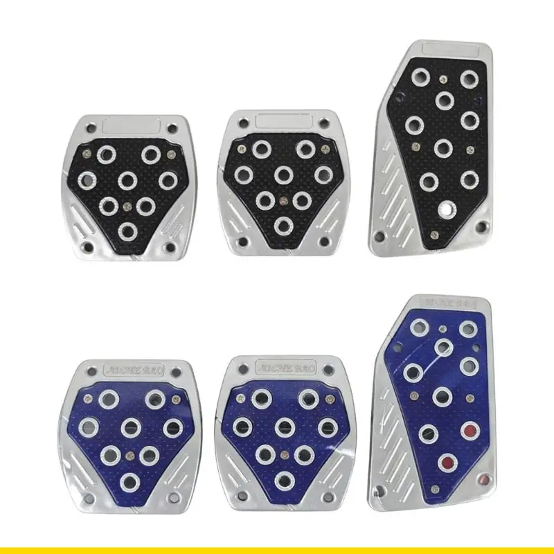 

SZCH Replacement Throttle Clutch Pedal Plastic Car Brake Clutch Accelerator Pedal Set