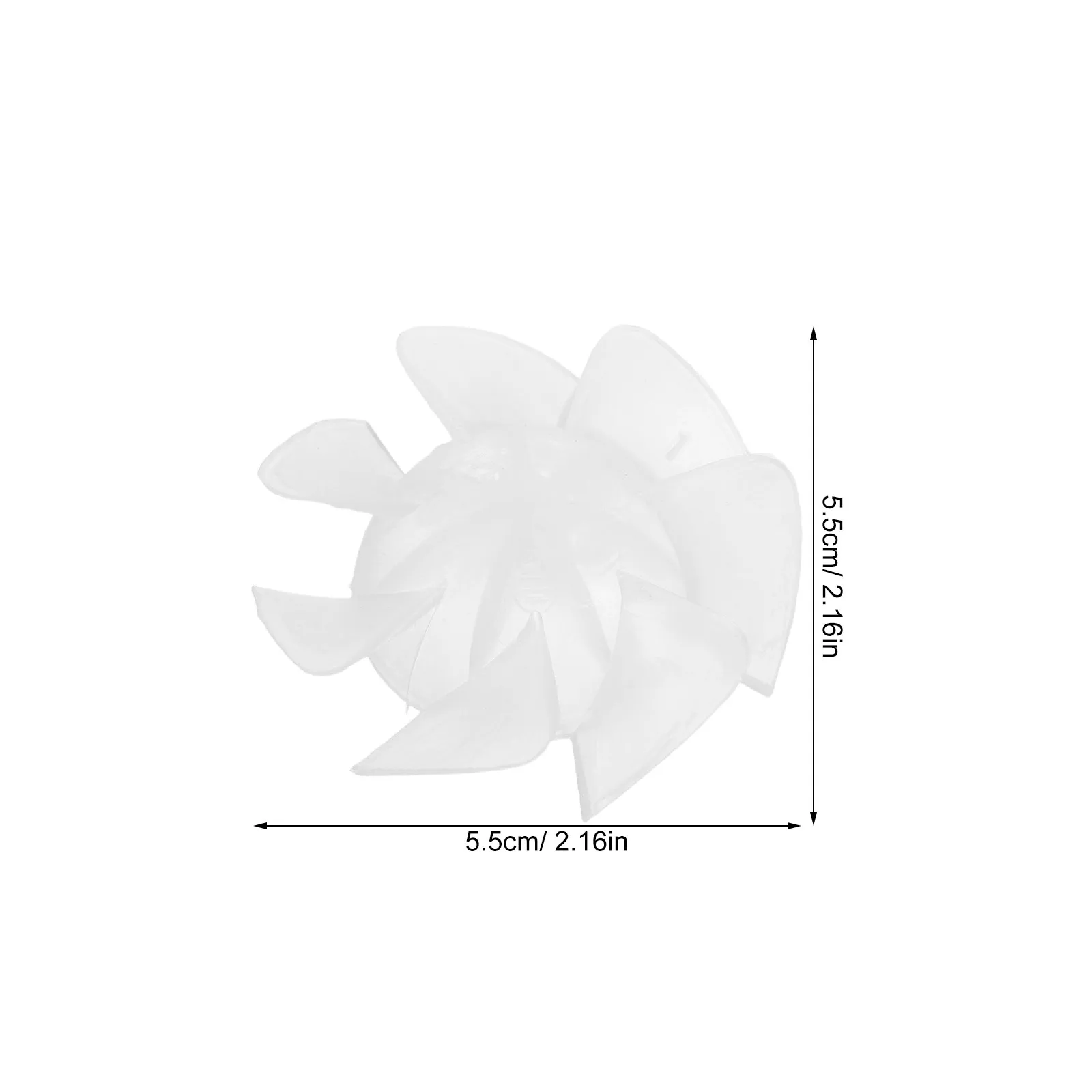 3Pcs Hair Dryer Fan Blade Replacement Universal Mini Blower Wheel Motor Impeller for Handheld Dryer Repair Parts Accessories