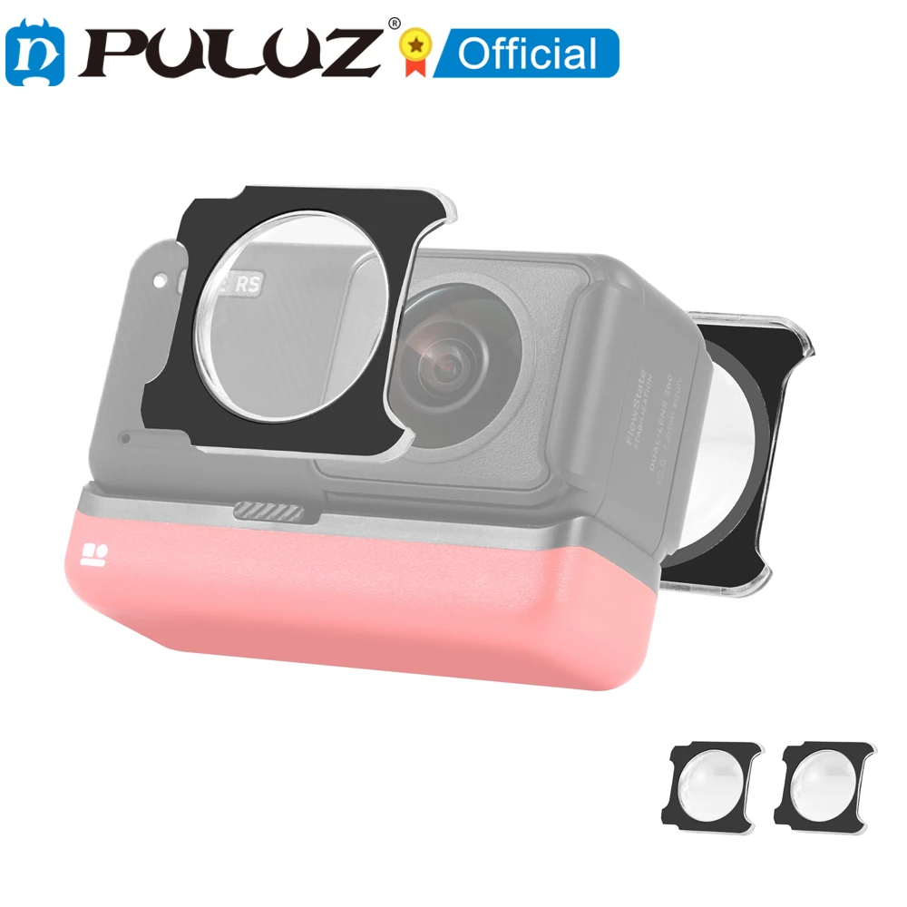 

Защитная крышка PULUZ для объектива ПК для Insta360 One R/RS/сферические аксессуары для спортивной экшн-камеры