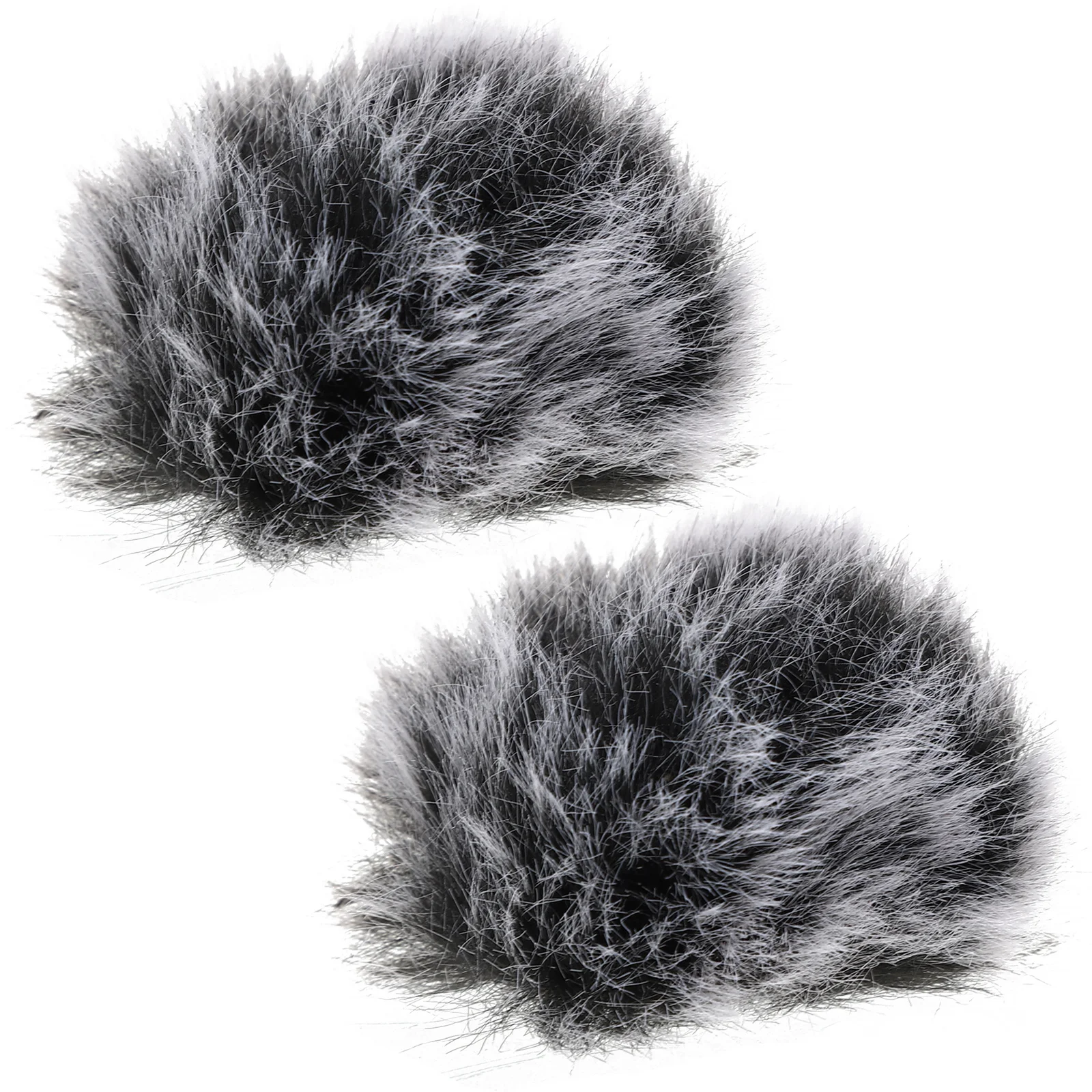 2 قطعة أغطية ميكروفون بمشبك مقاومة للرياح للحد من الضوضاء غطاء حماية للميكروفون لاستوديو تسجيل الغناء #5