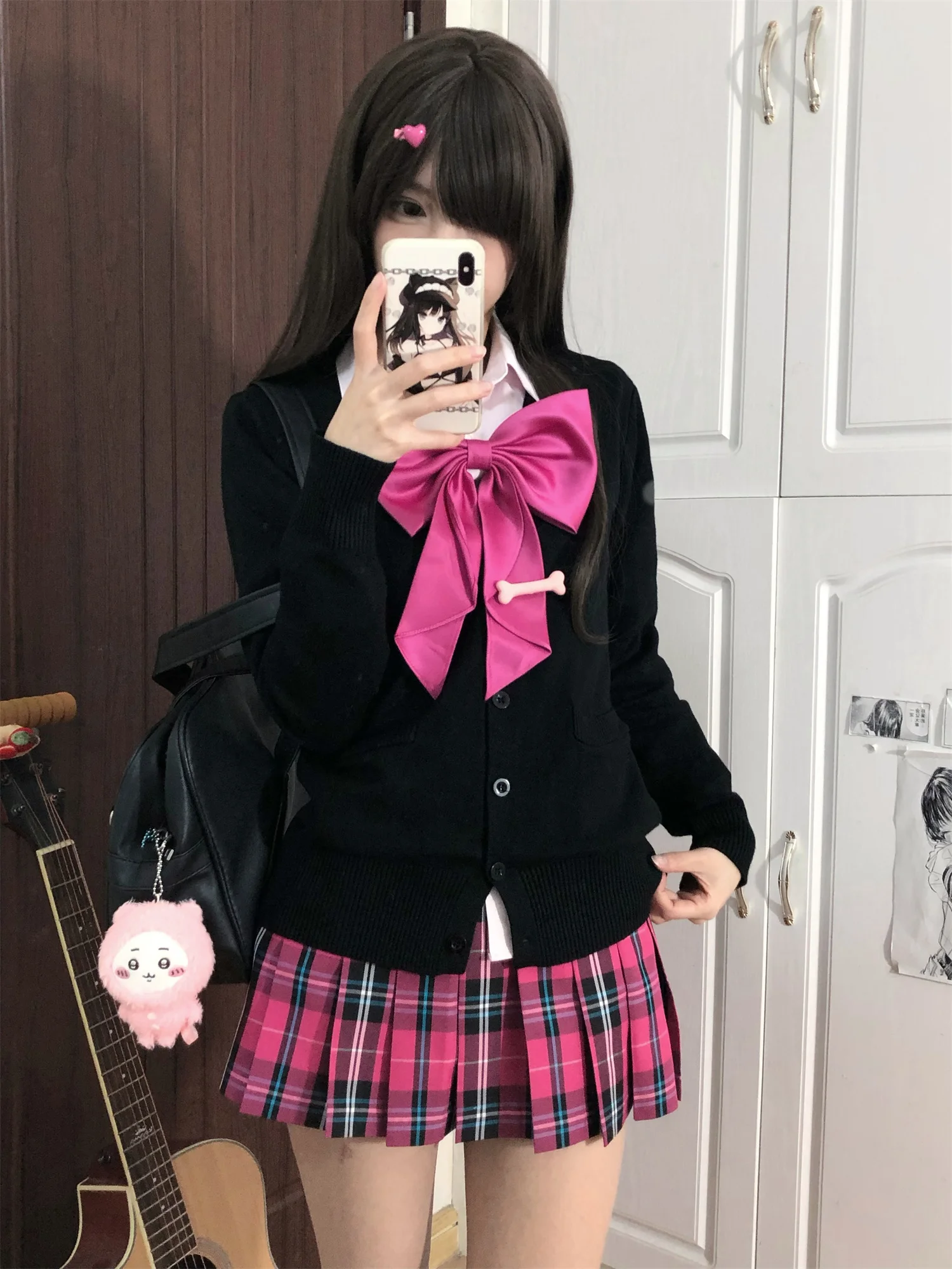 

Winter Kogarah Y2K Spicy Girl Dog Pleated Skirt New Year's Battle orm Subculture f-length Skirt Commute Sle