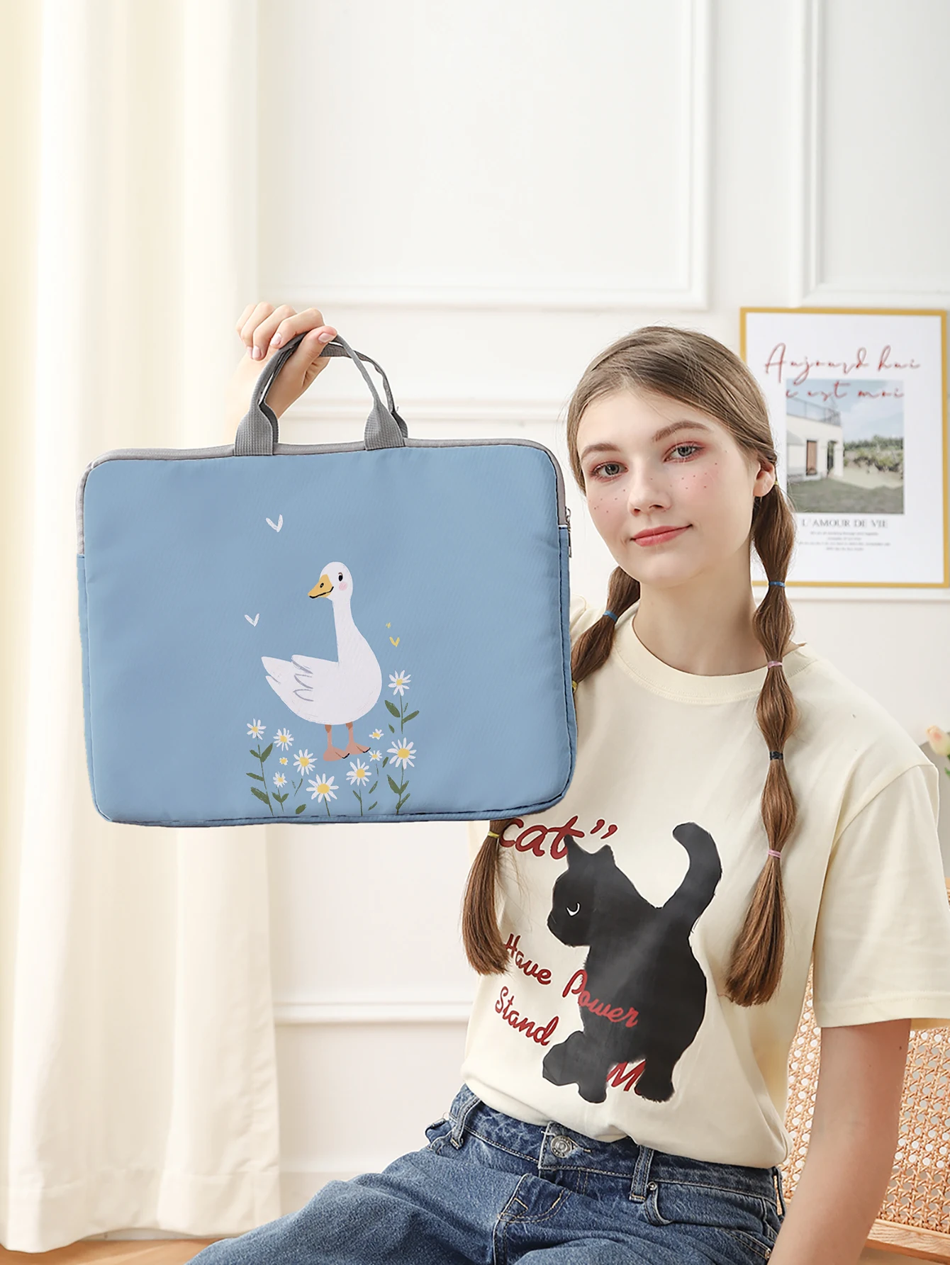One Set, Two Styles, White Goo - Fashion Backpack Women recension och pris