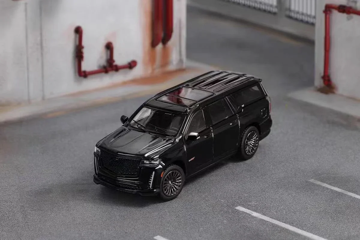 GCD Shadow Pro 1:64 Escalade ESV 2023 Diecast Diorama Car Model Collection Miniature Toys