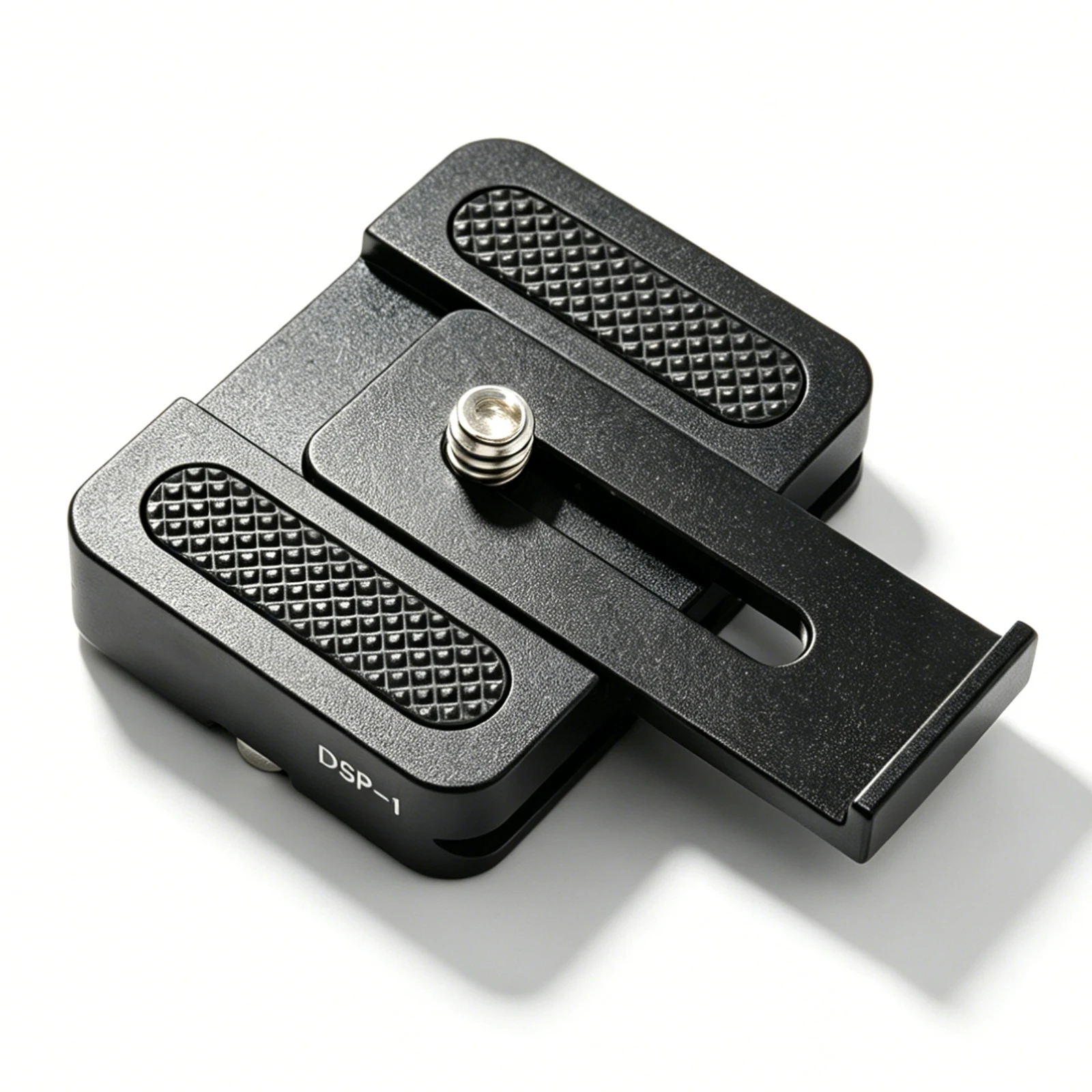 50mm Quick Release QR Plate with Sliding Movable Backstop, For Arca-Swiss, For Tripod Ball Heads, DSLR Cameras, and Cages