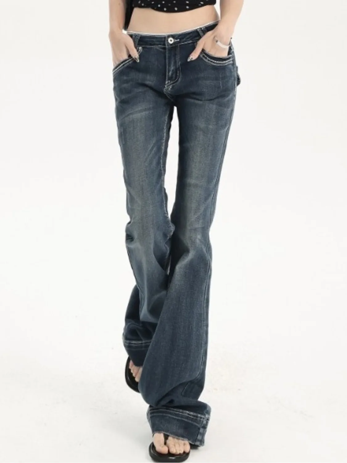 Thumbnail 4 - #29 Latest High Rise Denim Jeans Offers