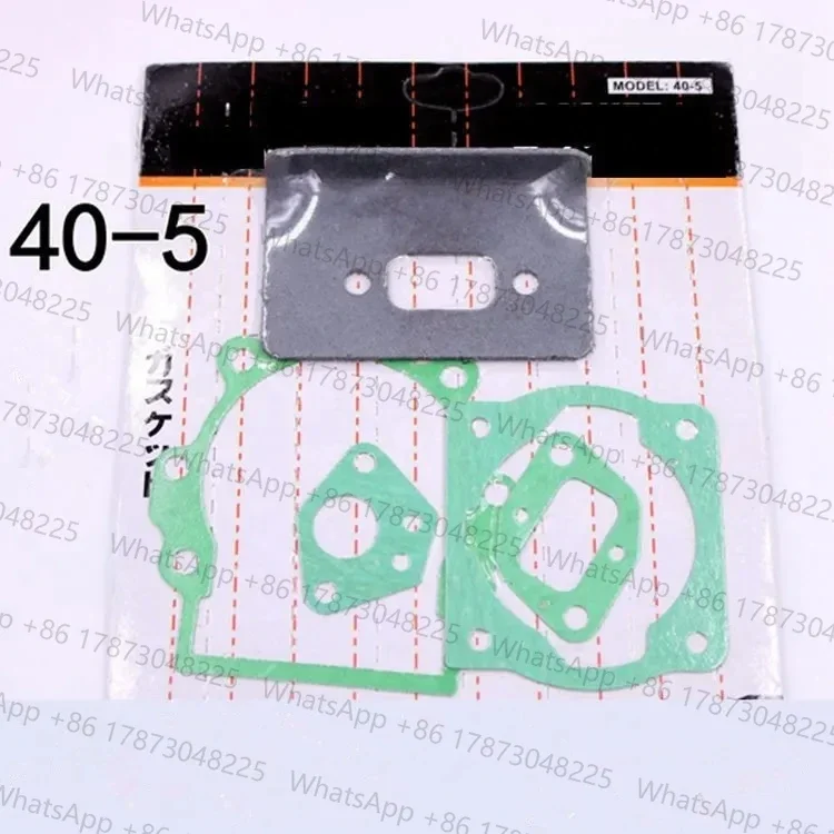 40-5 gasket set for 1E40F-5 CG430 CG520 engine Brush cutter trimmer muffler carburetor cylinder crankcase intake seal gasket