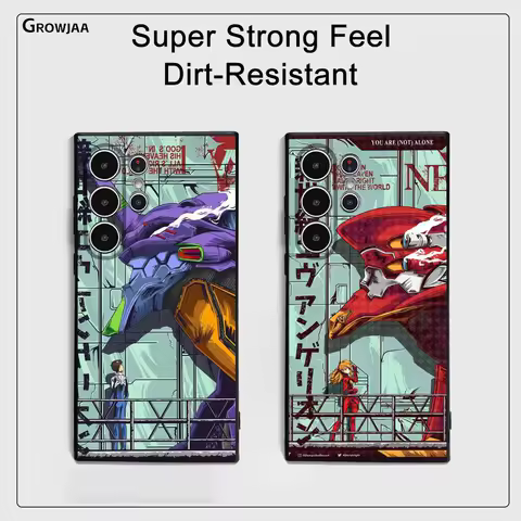 N-Neon--G-Genesis E-EvangelionS Phone Case For Samsung Galaxy S25 S24 S22 S23 Ultra S21 S20 Plus Non-Slip Full Cover Soft Case