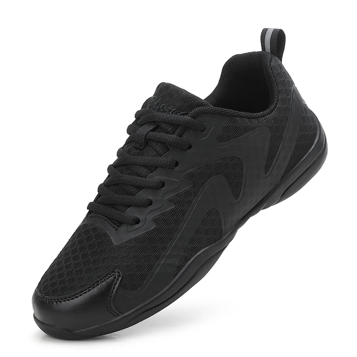 2536White Ladies Cheer Shoes Mesh Breathable Aerobics Sneakers Women Teenagers Fitness Training Dancing Competition Sports Shoes