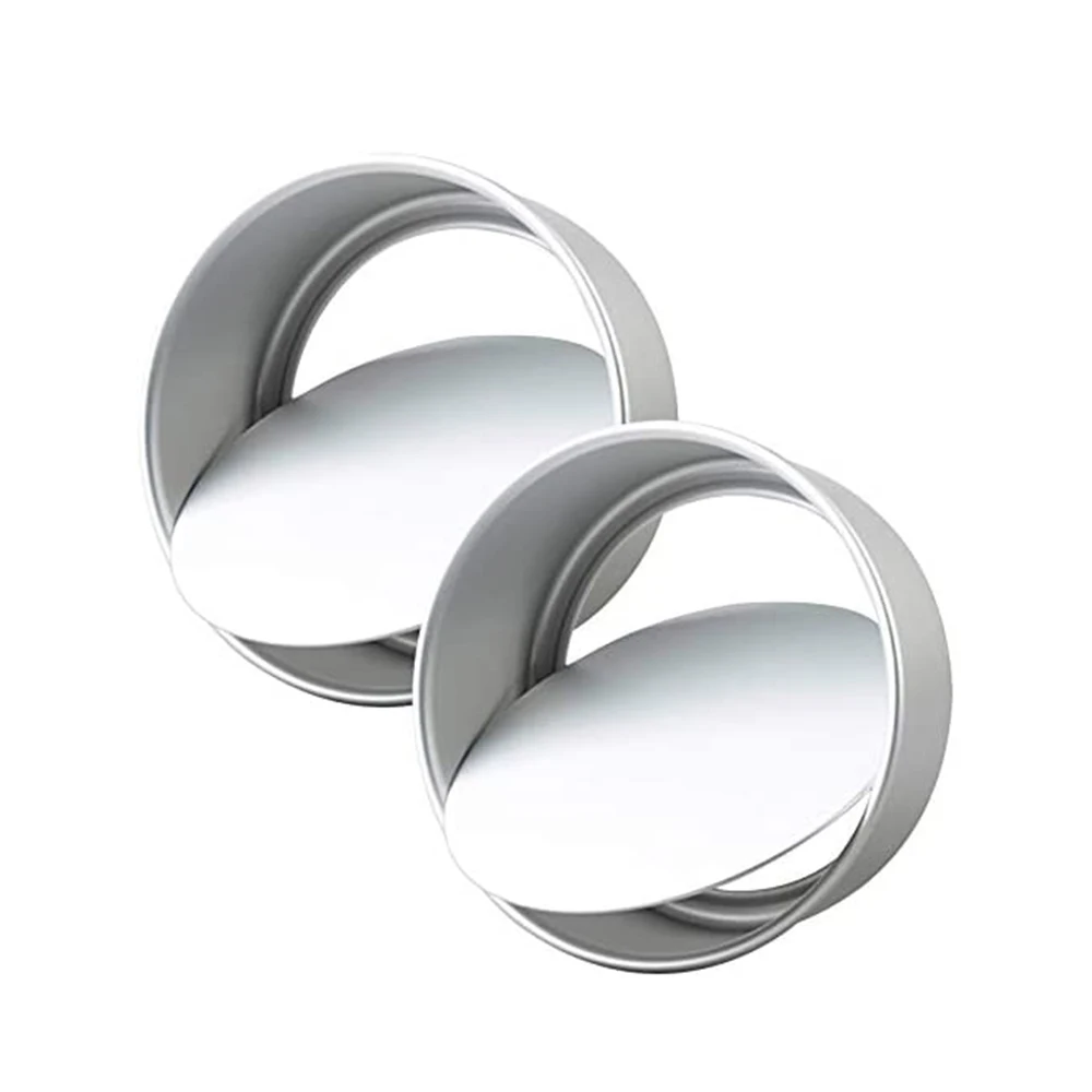 1/2/3 pcs abnehmbare untere Kuchen form Schicht 4 Zoll Kuchen formen zum Backen Aluminium runde Kuchen form Käsekuchen form Küchengeräte