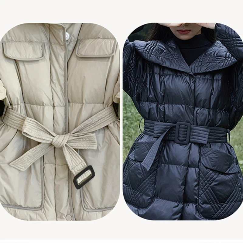 Women Down Coat Belt Overcoat Waist Belt Coat Belt Replacement Belt For Down Coat Men Down Coat Belt Replacement