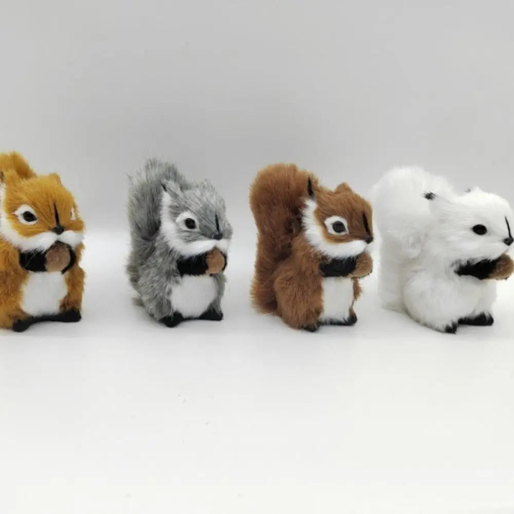 

Большой хвост белка PP хлопок белый живот белка кукла удобная мультяшная белка мягкая плюшевая кукла украсить подарок