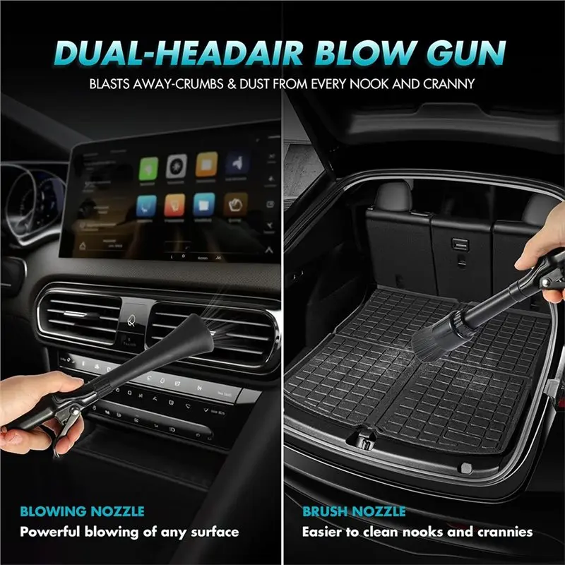 NEW HOT In Stock-Engine Cleaning Gun Automotive Detailing Tools Air Blow Gun Car Detailing Tools Quickly Blasts Dirt And Dust Wo