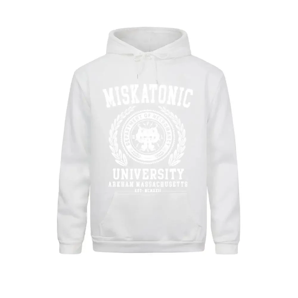 Cthulu And Lovecraft Miskatonic University Men Women Lovecraft Necronomicon Call Of Cthulhu Horror Hoodie Cotton Clothes