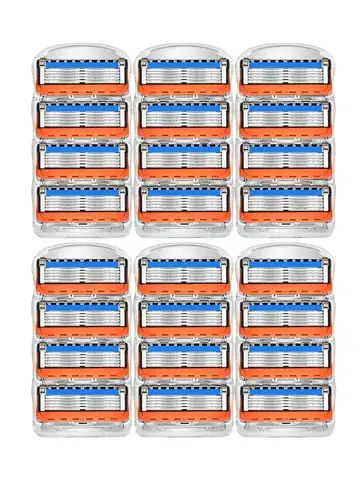 Maquinilla de afeitar Manual para hombres, cuchillas de cinco capas, cuchillas de afeitar de acero inoxidable para hombres, traje para Fusion5