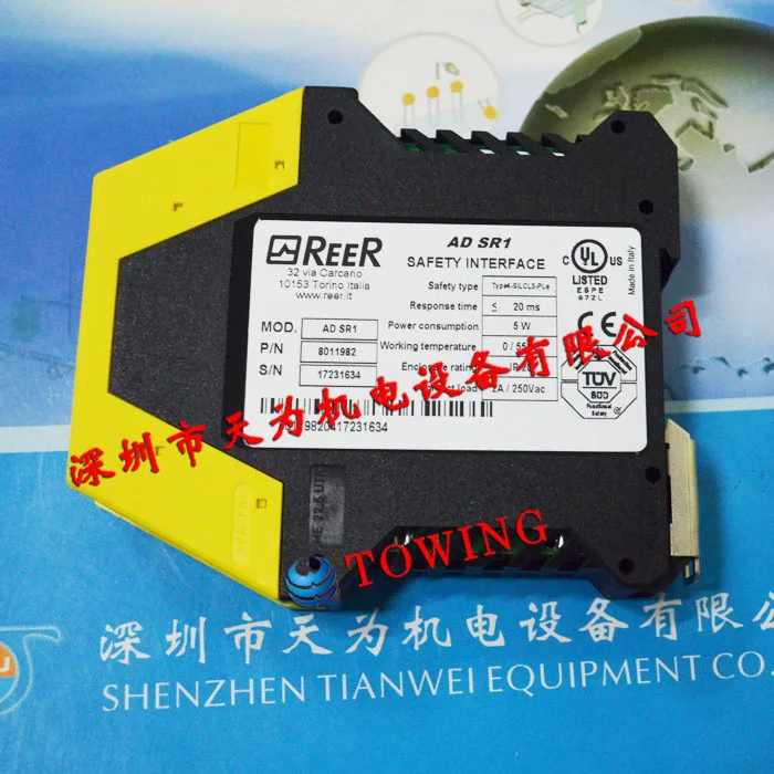 [Agent - Quality Assurance One Year] Italy REER Light Curtain Safety Relay ADSR1