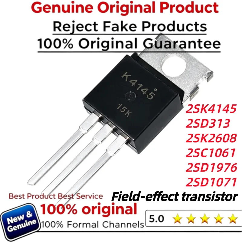 10pcs Original 2SK4145 2SD313 2SK2608 2SC1061 2SD1976 2SD1071 K4145 D313 K2608 C1061 D1976 D1071 Best Quality In Stock TO-220