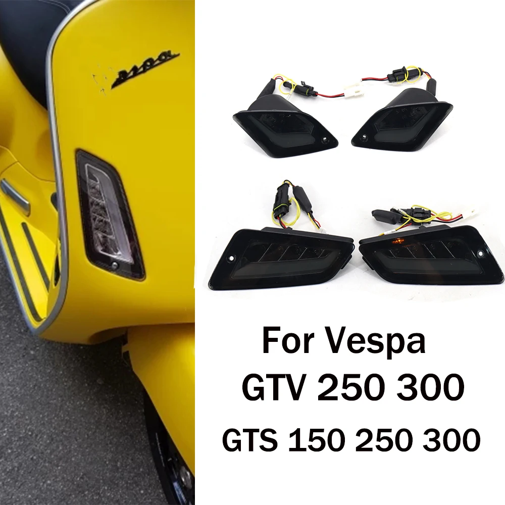 

New GTV 300 250 LED Taillight Turn Signal Light Brake Lights For VESPA GTS 150 250 GTS250 GTS300 GTS150 GTV250 GTV300