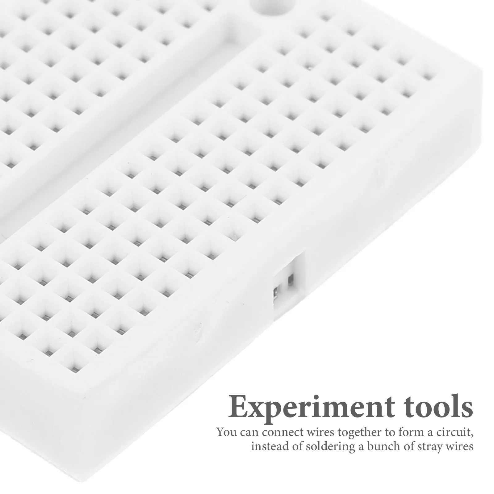 

6pcs Solderless Breadboard Mini Experiment Board For Circuit Projects Science Lab Tools Plastic Connector Strip Abs