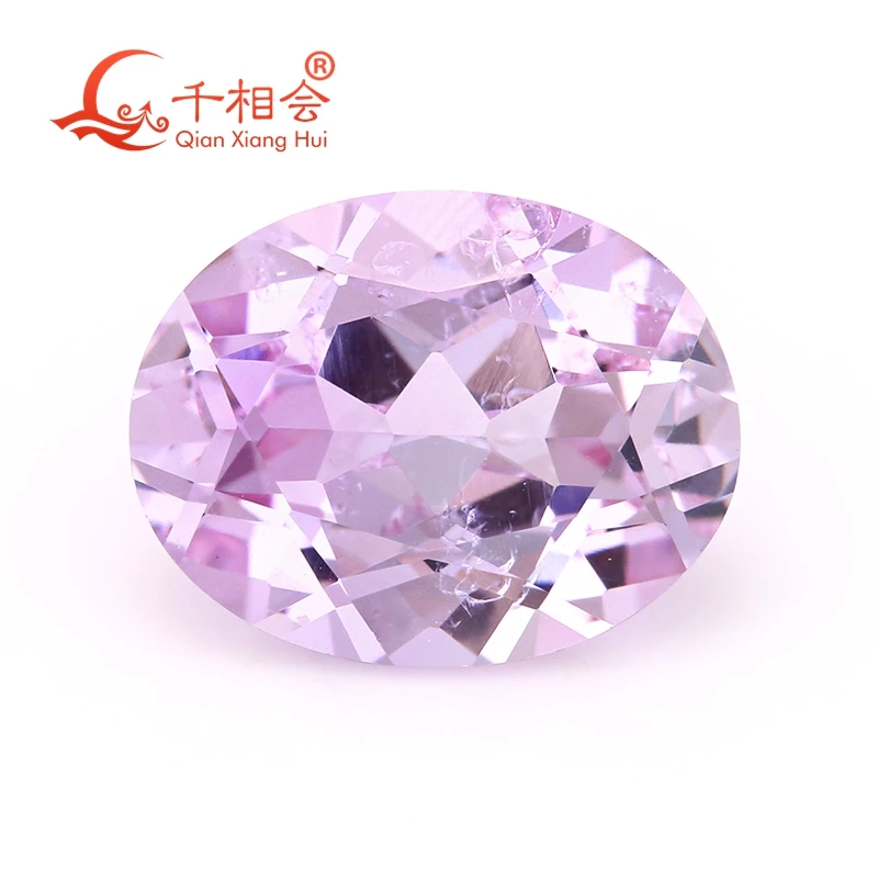 

Лавандовый фиолетовый, лабораторный, овальной формы, драгоценный камень, натуральная огранка, Yttrium, алюминий, гранат, культивированный Цуворит, инклюзии, ювелирные изделия YAG