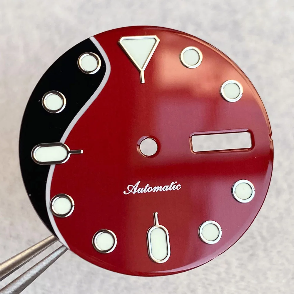 29Mm Red Watch Dial…