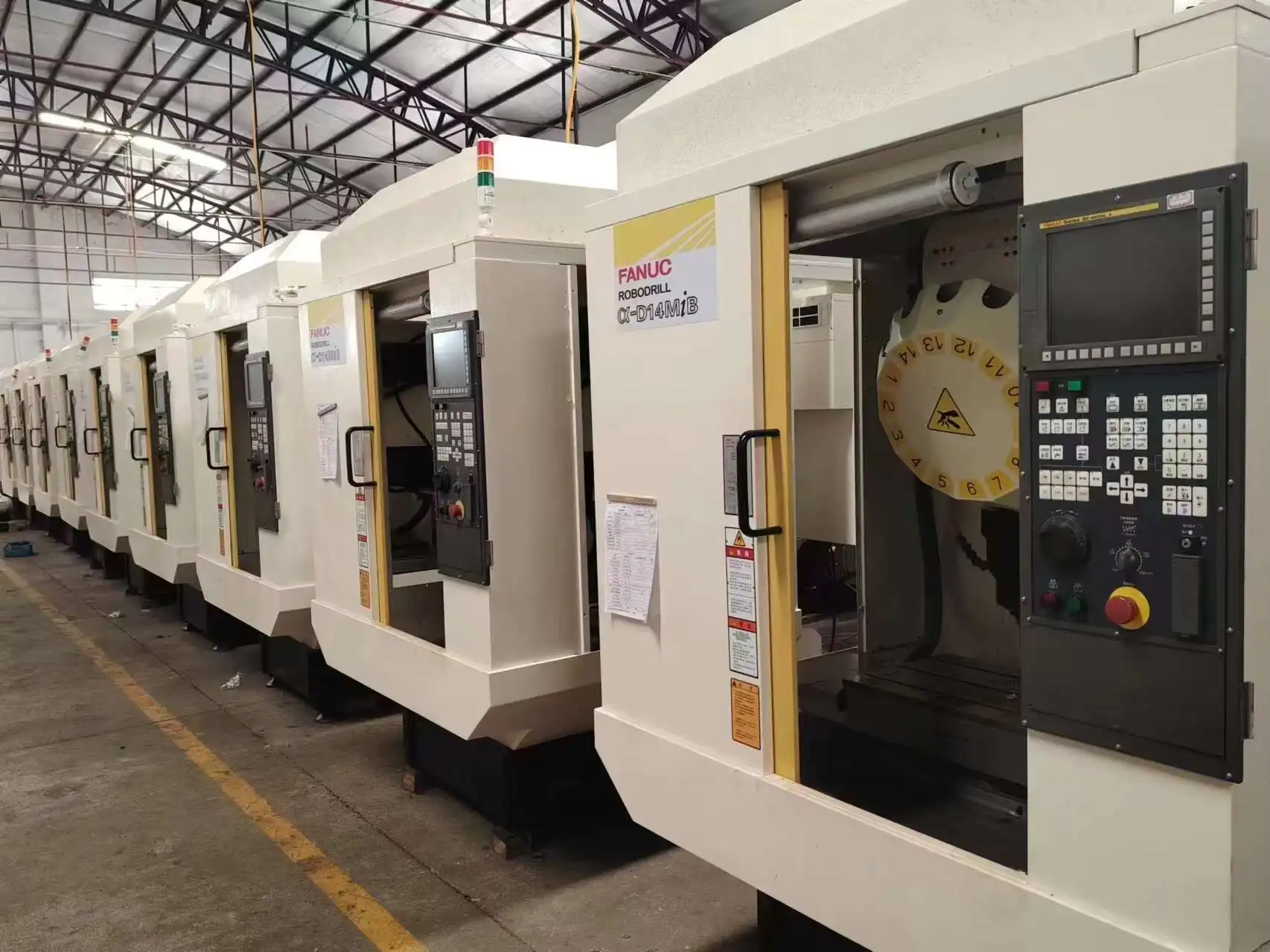 Hines Fanuc usate in vendita ROBODRILL D14mib CNC Milg Hine