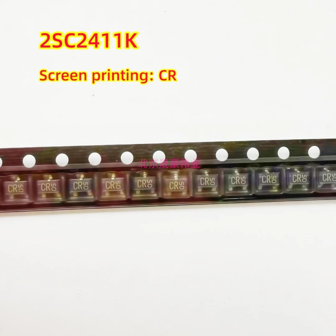 10 Buah 2SC2411KT146R 2SC2411 C2411 ROHM SMD NPN Transistor Layar Sutra CR SOT-23