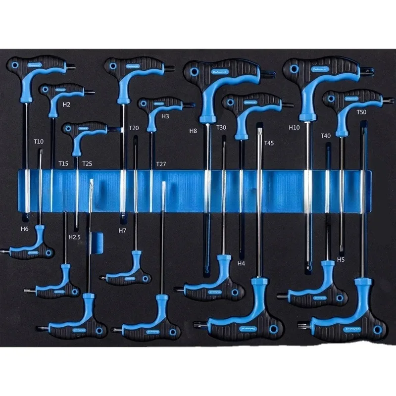 Seven Drawer Auto Repair Tool Cabinet Red 310 Piece Tool Set Steel and Iron Shop and Garage Storage OEM OBM Support