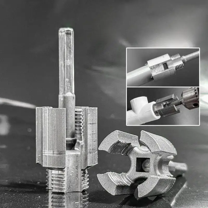 Electric Drill PVC Pipe Threader PVC Thread Maker Tool for Electric Drill A0KF