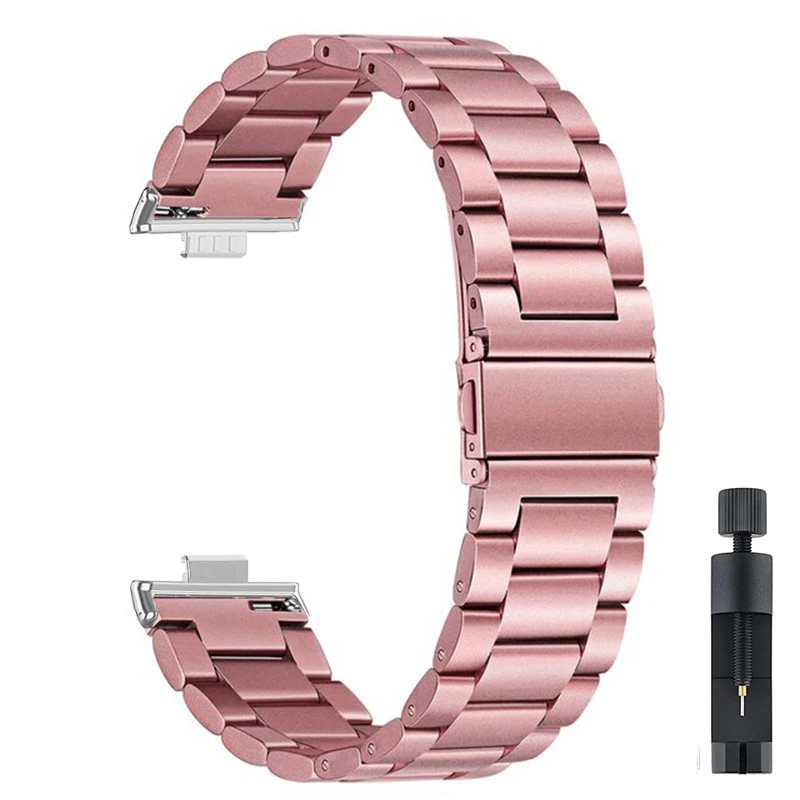 Riem van roestvrij staal voor Huawei Watch Fit 5 Pro 4 3 Armband Correa Band Metalen horlogeband voor Huawei Fit5 5Pro Fit4 Fit4pro Fit3