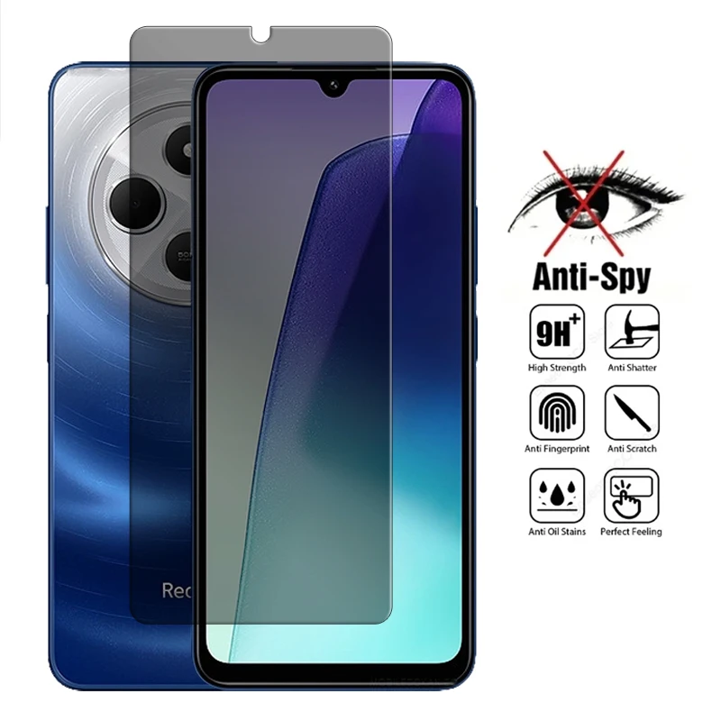 

For Redmi 14C Glass For Xiaomi Redmi 14C Tempered Glass 6.74 inch Anti Peep Privacy Screen Protector For Redmi 14C Lens Film