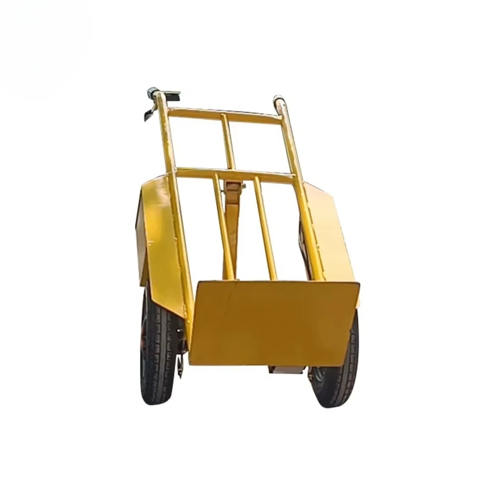 

Transport heavy 500kg trolley with two pneumatic tires