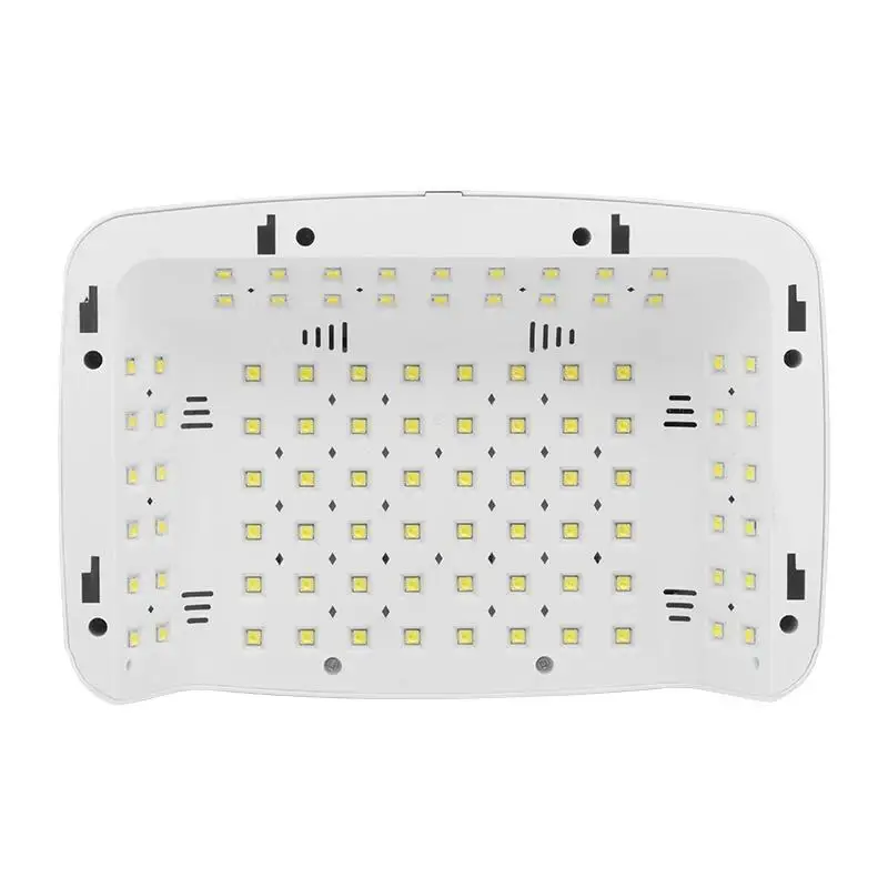 90 leds secador de unhas led lâmpada uv para curar todo o gel unha polonês sensor movimento manicure pedicure ferramenta salão grande espaço