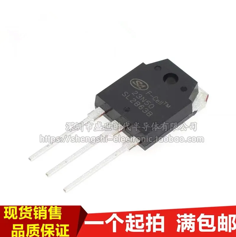 10Pcs New Original MOSFET SVF23N50PN To-3P 23A500V Genuine 23n50 Silan  Micro-Electric Welding Machine