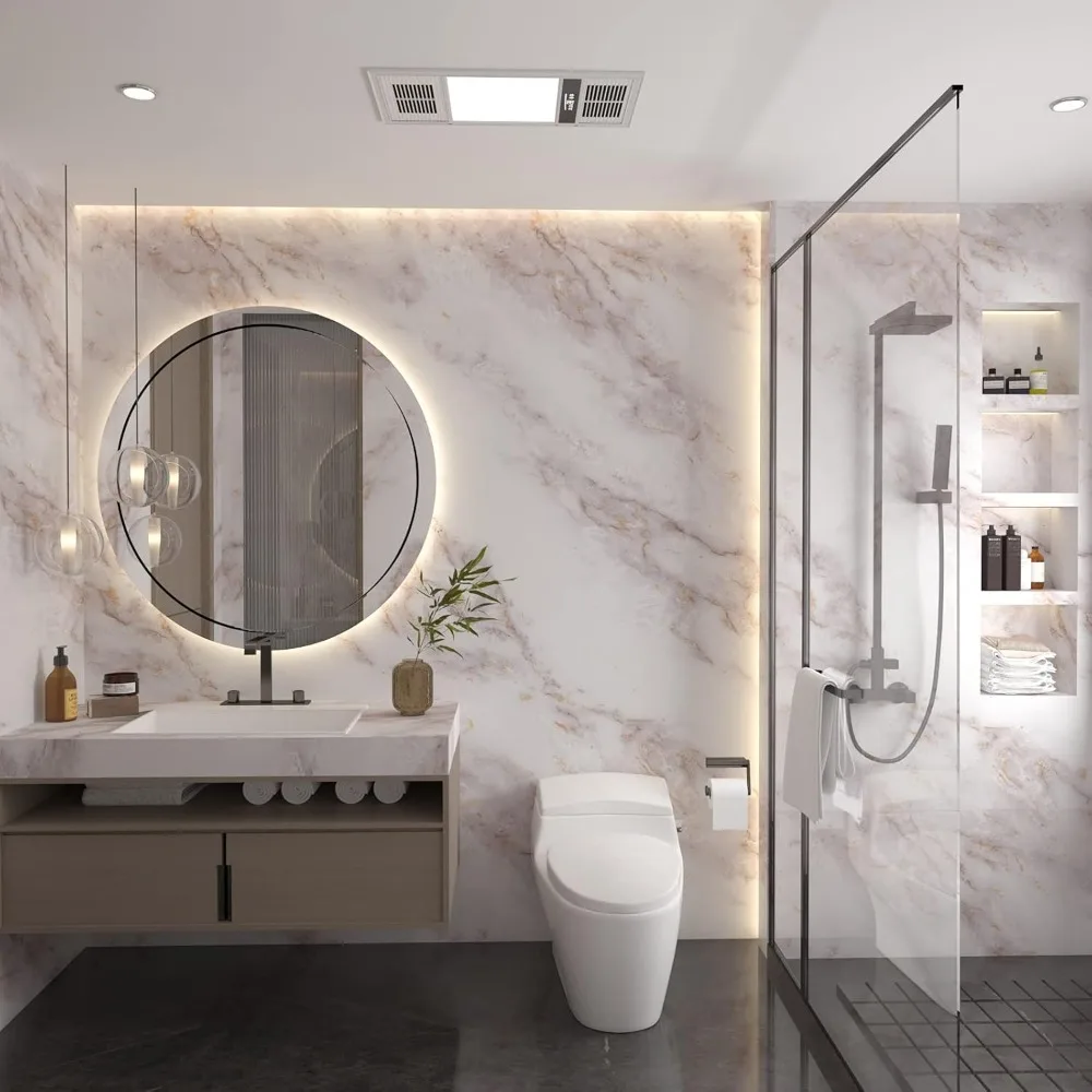 ورق اتصال على سطح الطاولة قابل للتقشير واللصق بتأثير رخامي - ورق جدران غير لامع ذاتي اللصق قابل للإزالة لسهولة التركيب والأناقة