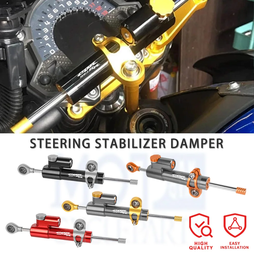 

For HONDA CBR954RR CBR954 RR CBR 954 RR 2002-2020 2021 Universal Motorcycle CNC Adjustable Steering Damper Stabilizer CBR 954RR