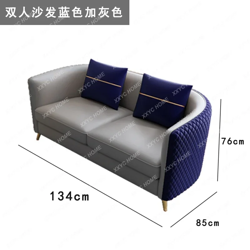 

Modern Light Luxury Simple Backrest Sales Office Hotel Single Sofa Chair Reception Negotiation Business Living Room