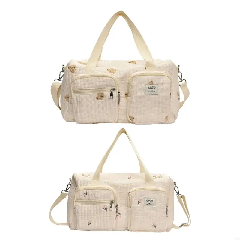

581F Stylish and Spacious Diaper Bag Organsier with Wear Resistant Design for Trendy Mom with Multiple Carrying Way