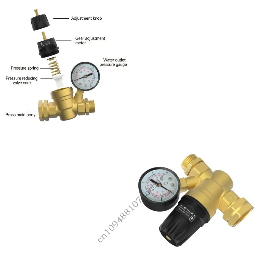 

Compact RVs Water Pressure Regulator Valves With Reinforced Body Design For Rough Conditions Professional Regulating Valves