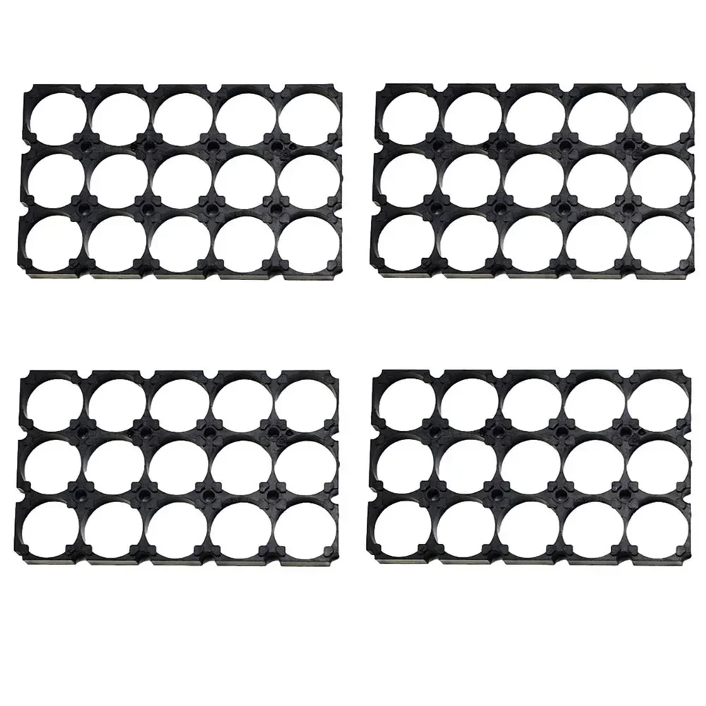 High Quality Brand New Brackets Battery Holder Power Tools Parts Power Tool Batteries Plastic Frame 21700 4 Set ABS+PC
