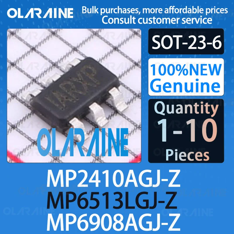 1/5/10Pcs Original MP2410AGJ-Z MP6513LGJ-Z MP6908AGJ-Z TSOT-23-6PowerManagement Voltage Controllers Switching Controllers ICchip