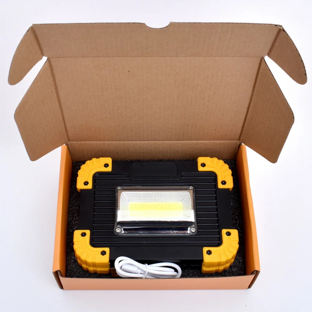 20 واط Usb قابلة للشحن Cob Led ضوء العمل مقاوم للماء التخييم في الهواء الطلق المشي لمسافات طويلة مصباح الفيضانات في حالات الطوارئ لإصلاح السيارات الشواء #1