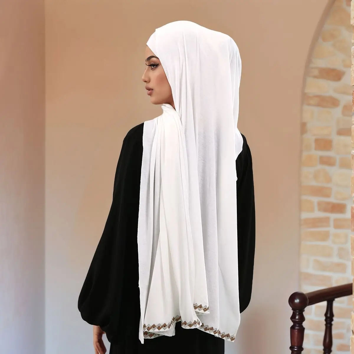 180*65cm camisa hijab cachecol muçulmano feminino strass lenço turbante xale envoltório bandanas bandana bufanda foulard turbante mujer