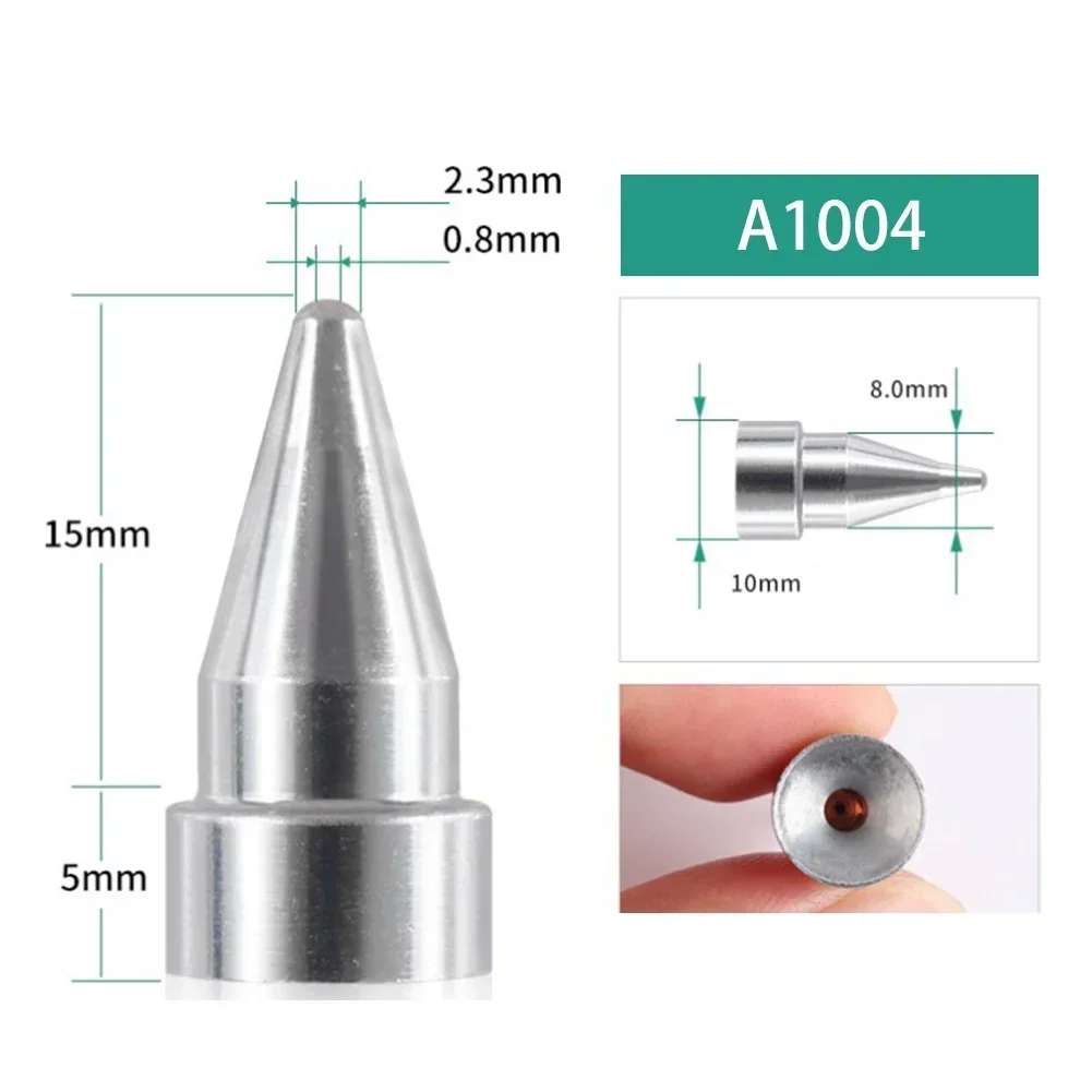 1pc Solder Tips Soldering Solder Iron Tips For 802 808 809 807 817 Soldering Station Leader-Free Welding Tip For Welding